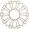 Ekena Millwork Augustus Wood Fretwork Pierced Ceiling Medallion, Birch, 28"OD x 9 7/8"ID x 1/4"T CMWP28X28X0250AUBI - alternate 1